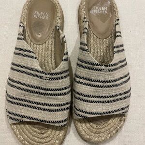 COPY - Eileen Fisher espadrille sandal.